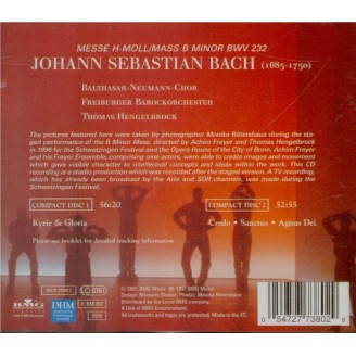 BACH - Hengelbrock - Messe en si mineur, pour solistes, chur et orchest